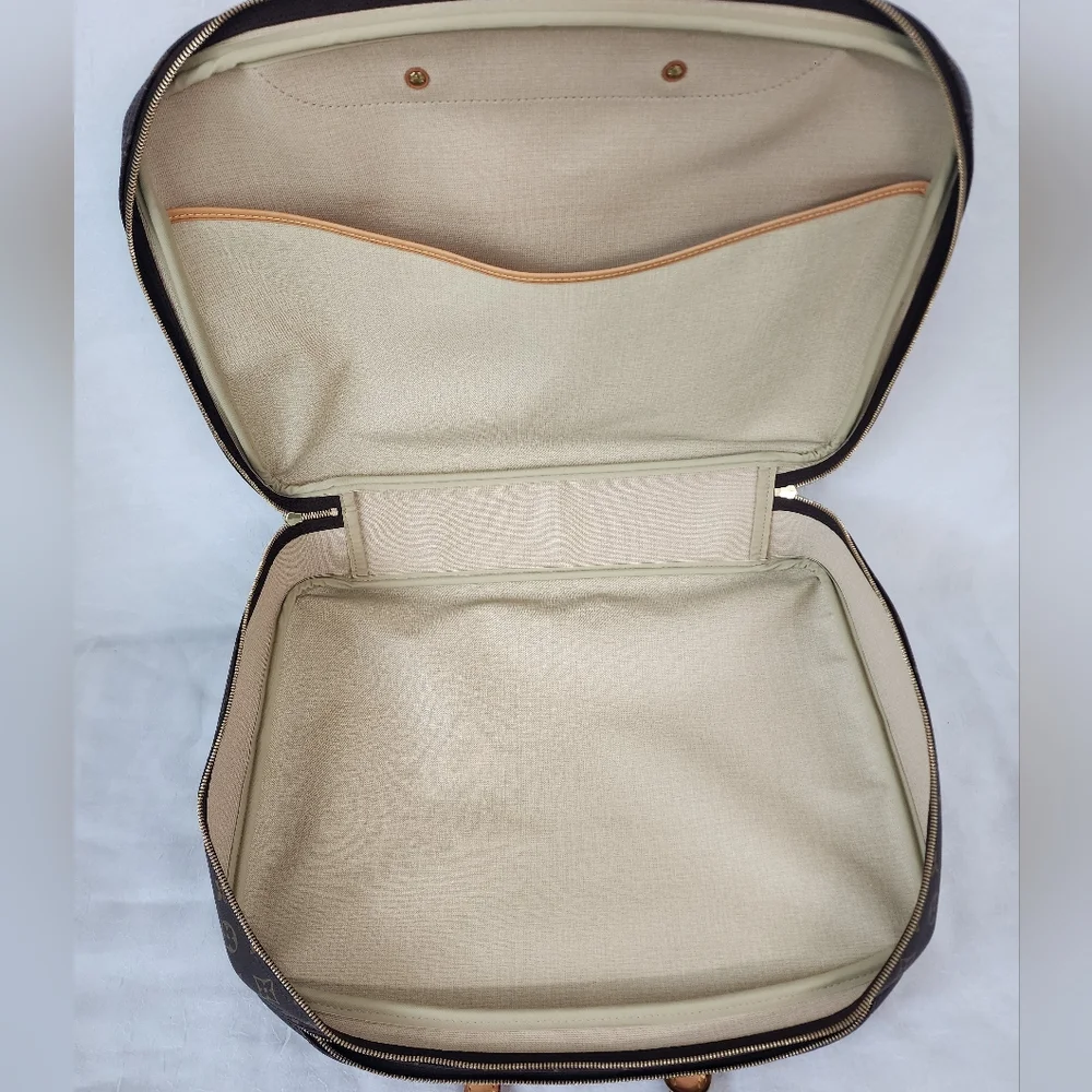 Auth Louis Vuitton Alize 24 Heures Monogram Travel Bag